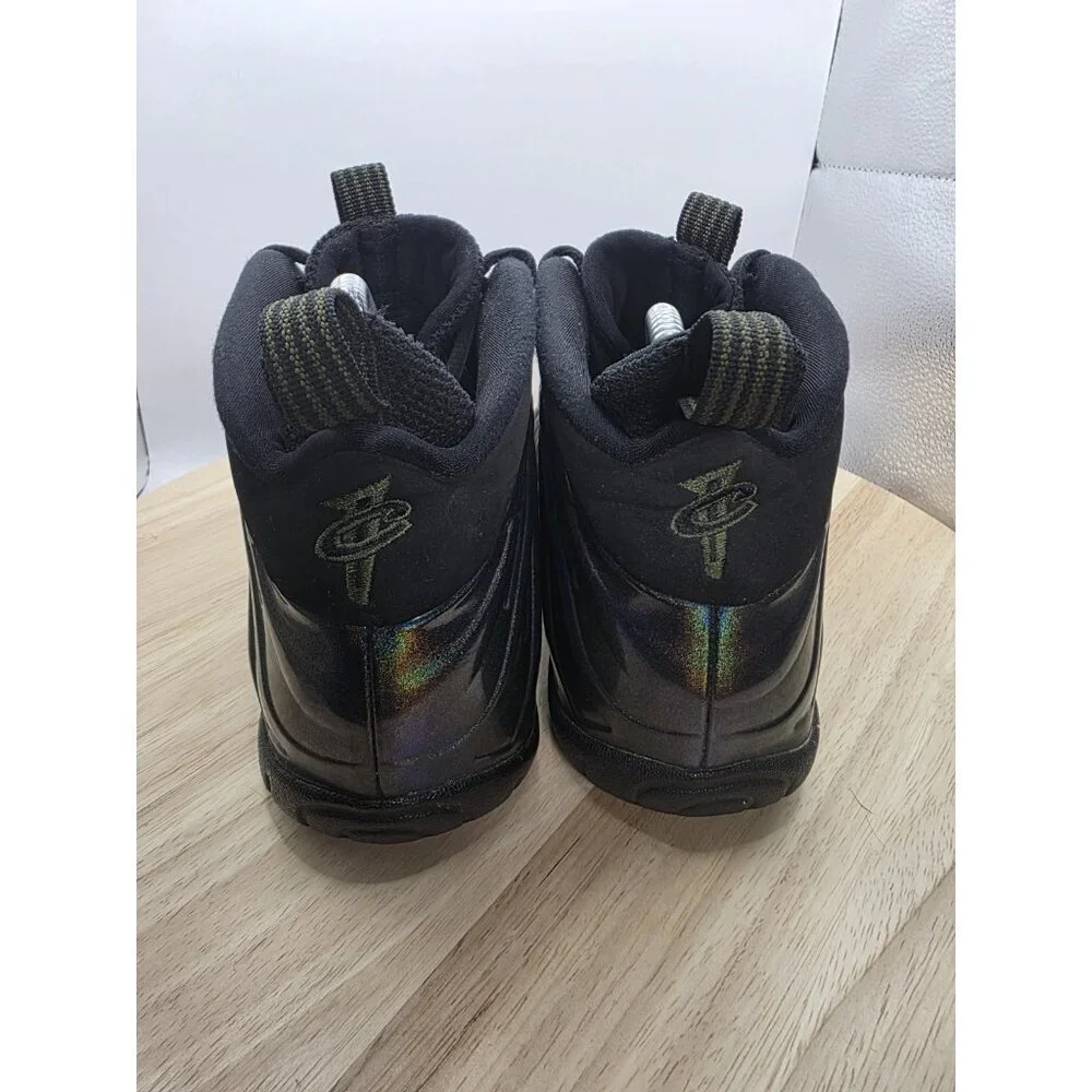 Size 7.5 - Nike Little‎ Posite One Mid Legion Green (644791-301) GS 6Y - Picture 5 of 7